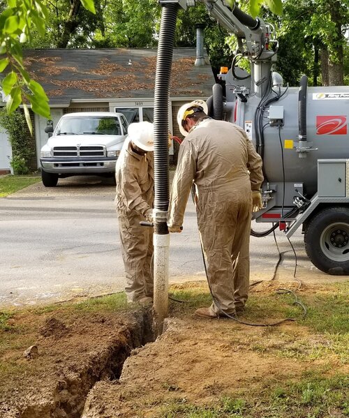 hydro excavation Mudslinger demo